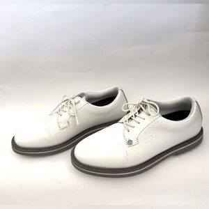 G/FORE Men's Collection Gallivanter Pebble Golf Shoes, Snow Monument, Size 7